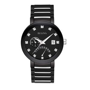 Bulova 98D109 Black Diamond Calendar Futuro Watch
